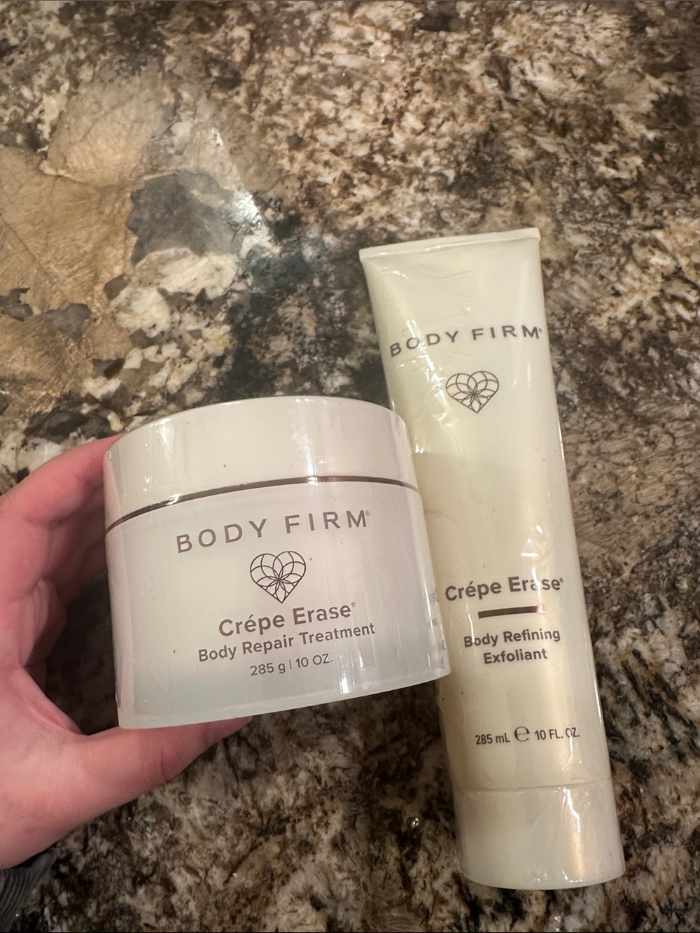 Body Firm Crêpe Erase Body Refining Exfoliant & Repair Treatment - Cream